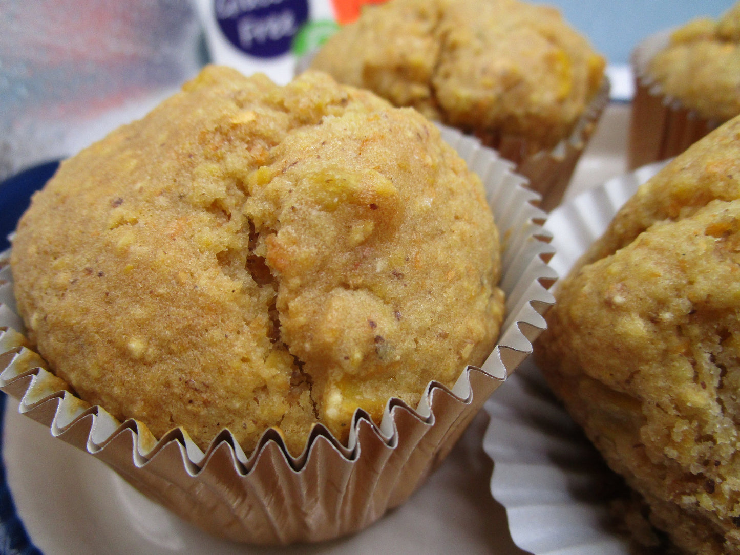 Gluten Free Corn Muffins - Vegan & No Refined Sugar