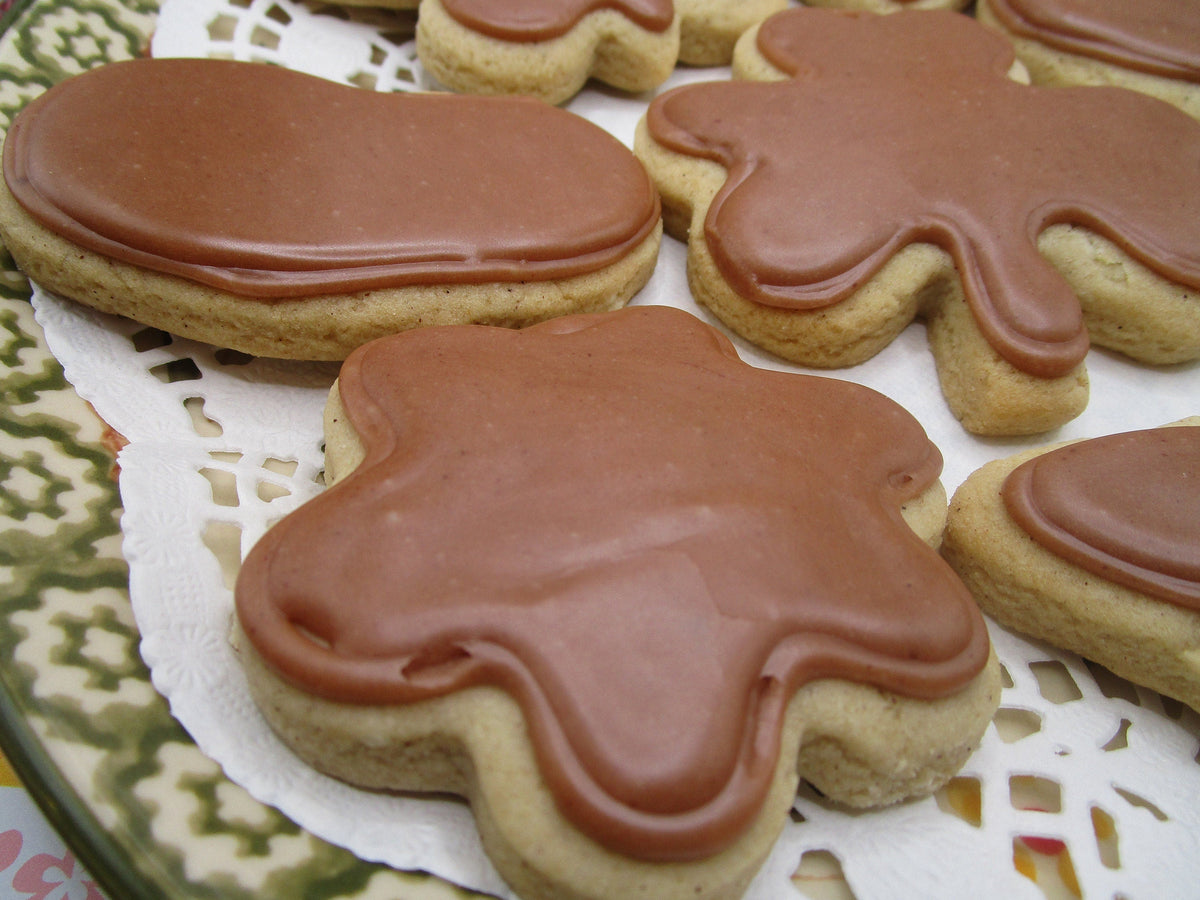 Chocolate S'mores Iced Gluten Free Sugar Cookies - Vegan & Allergy-Friendly