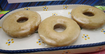 Vanilla Glazed Donuts - Gluten Free & Vegan