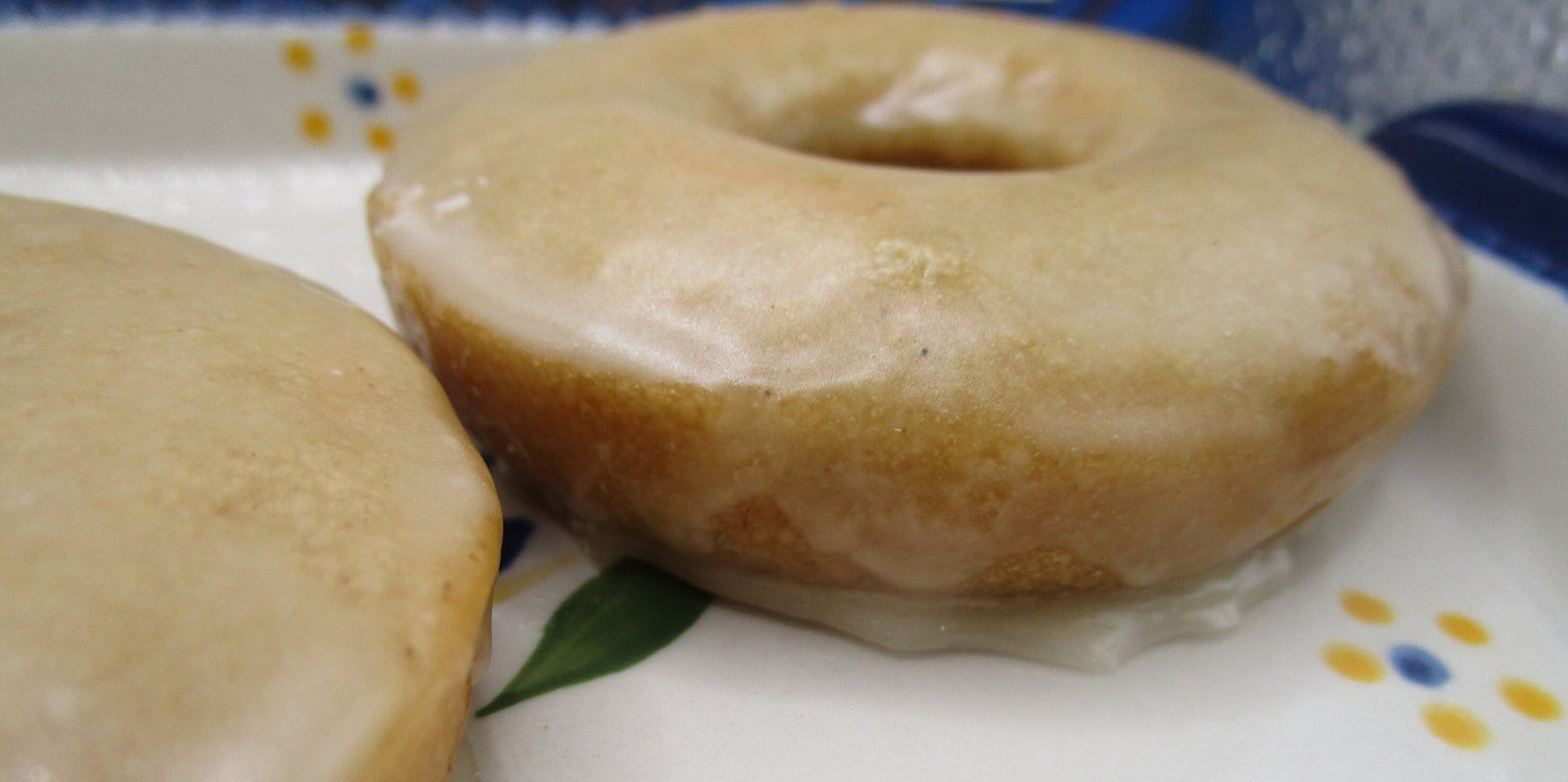 Donuts Glacés à la Vanille - Sans Gluten et Végétalien