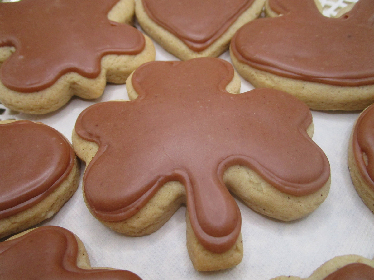 Chocolate S'mores Iced Gluten Free Sugar Cookies - Vegan & Allergy-Friendly