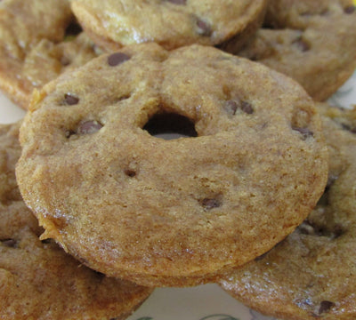 Gluten Free Banana Bread Donuts - Vegan & Nut Free
