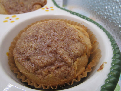 Muffin de Streusel de Canela - Delicia Sin Gluten y Vegana