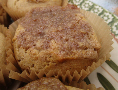 Muffin de Streusel de Canela - Delicia Sin Gluten y Vegana