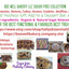 Échantillon de biscuits sans sucre - Délices sans gluten et véganes