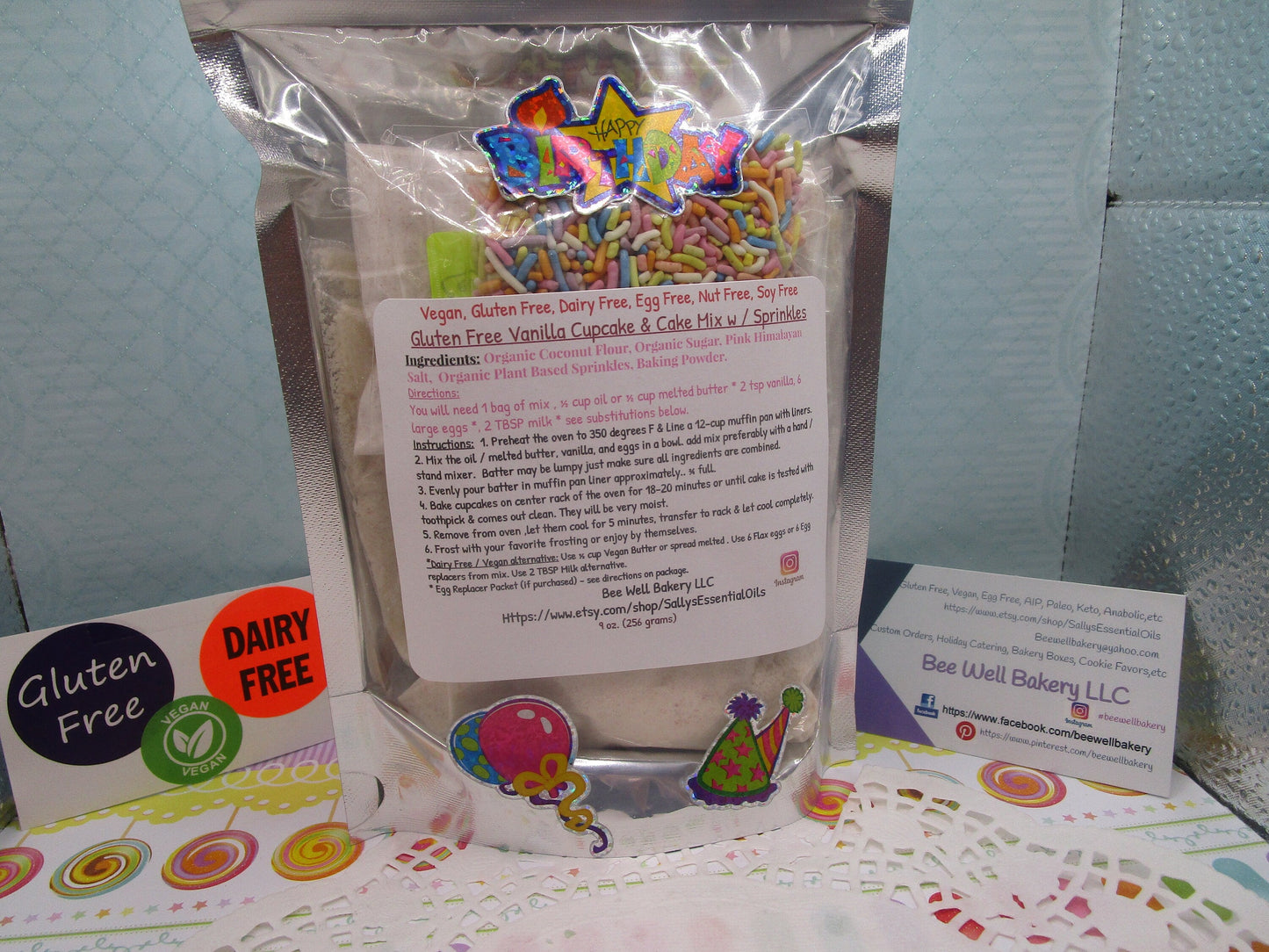 Kit de Decoración de Galletas de Béisbol - Sin Gluten y Vegano