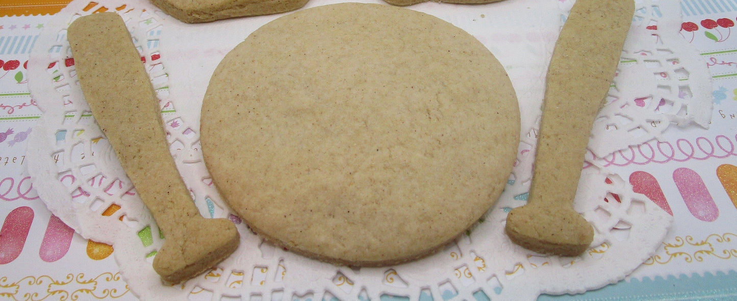 Kit de Decoración de Galletas de Béisbol - Sin Gluten y Vegano
