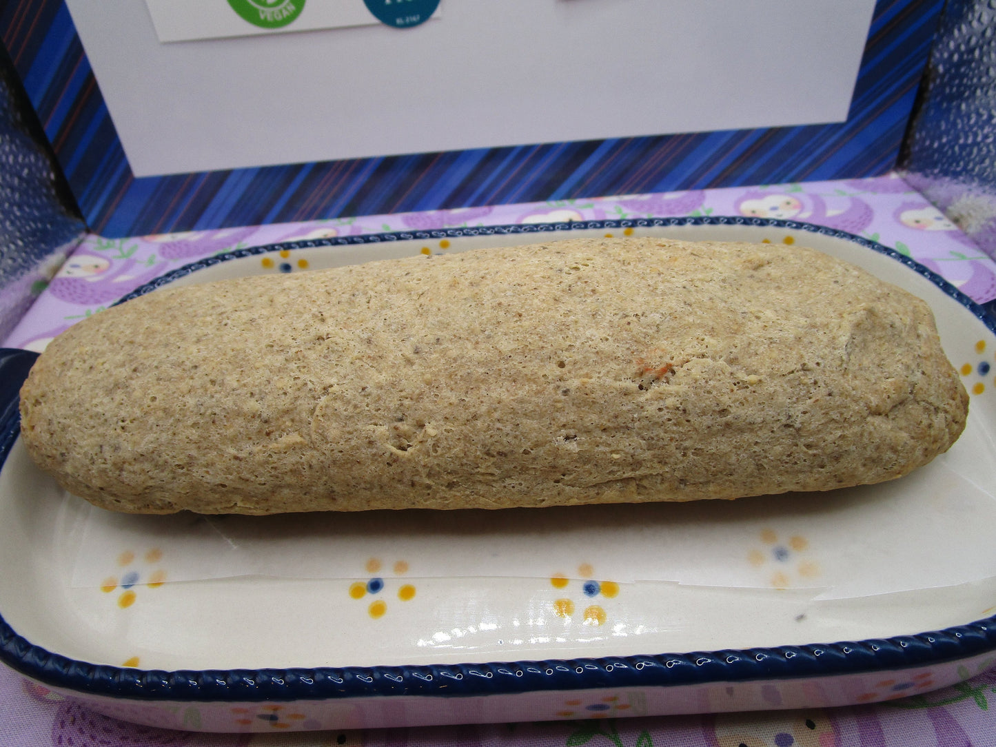 Baguette Vegana Sin Gluten - Alta Fibra y Bajo en Grasa