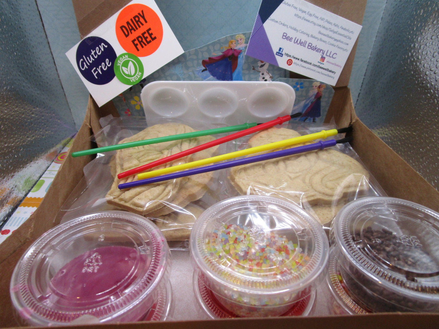 Kit de Decoración de Galletas de Béisbol - Sin Gluten y Vegano