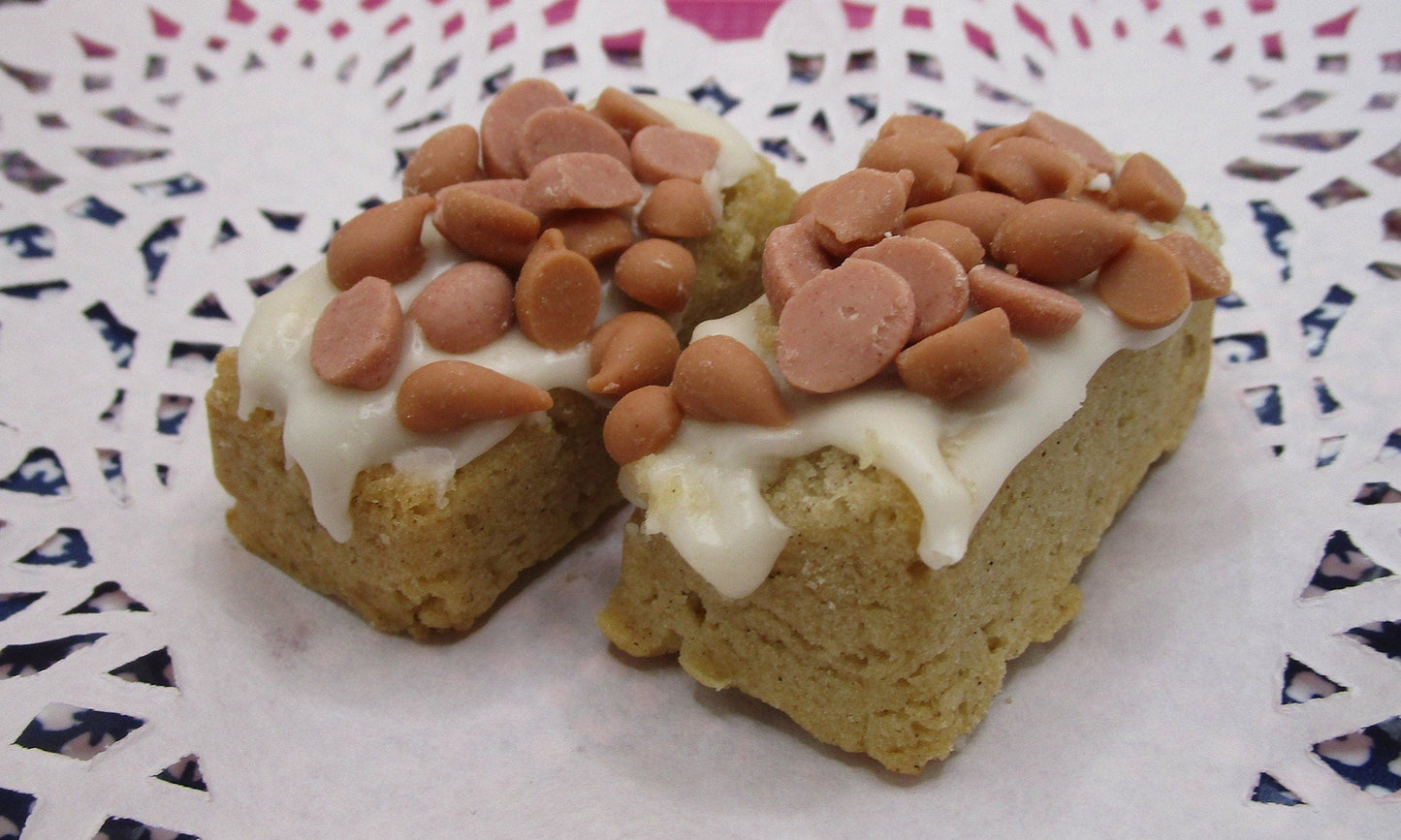 Barras de Galleta de Caramelo Salado - Tratamiento Sin Gluten y Vegano