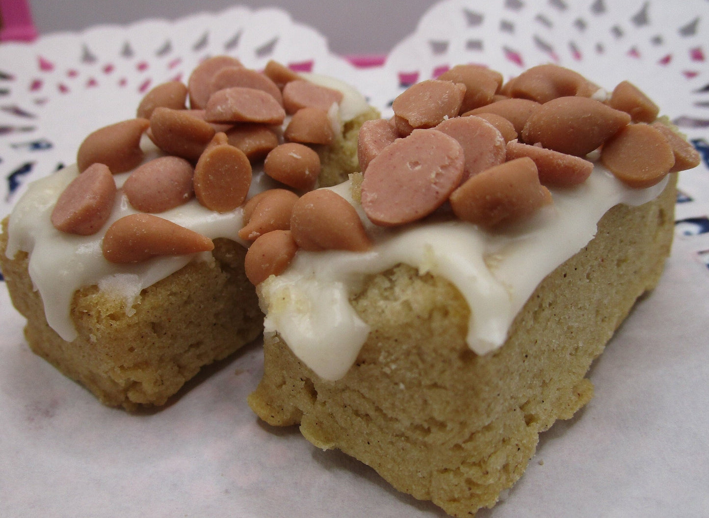 Barras de Galleta de Caramelo Salado - Tratamiento Sin Gluten y Vegano