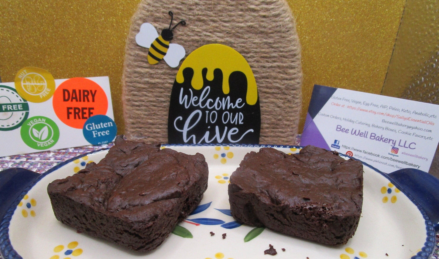 Premium Gluten Free Brownies - Dairy Free & Vegan Delight