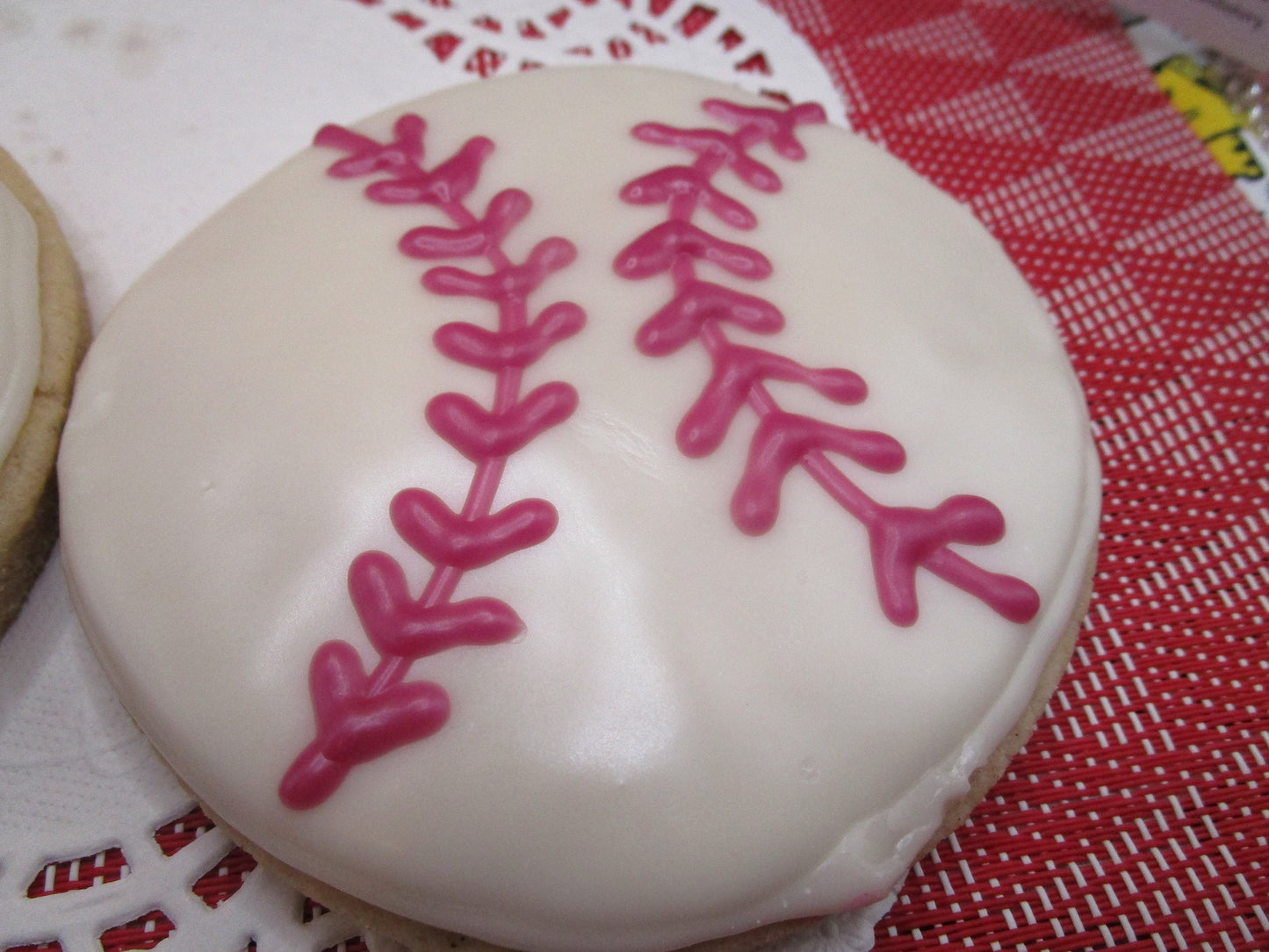 Premium Gluten Free Sugar Cookies - Baseball Edition