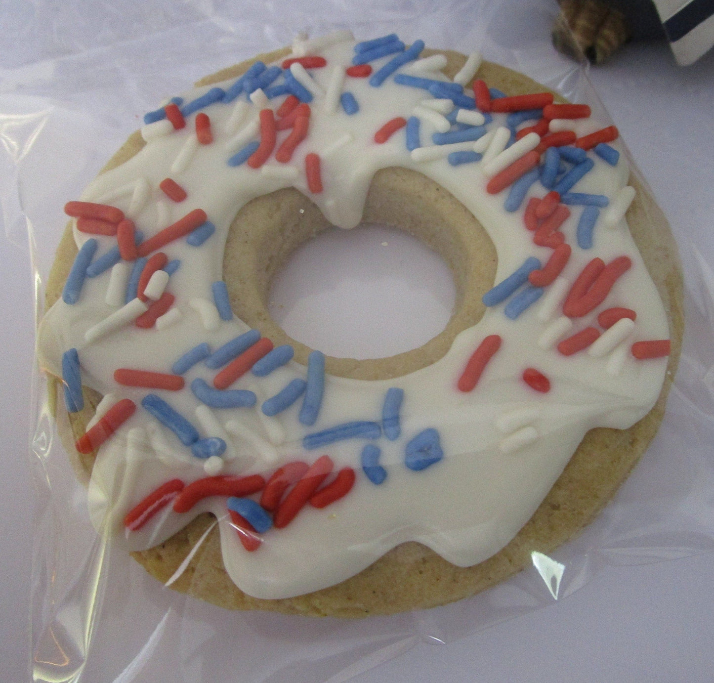 Donut-Themed Gluten Free Iced Sugar Cookies - Vegan & Dairy Free