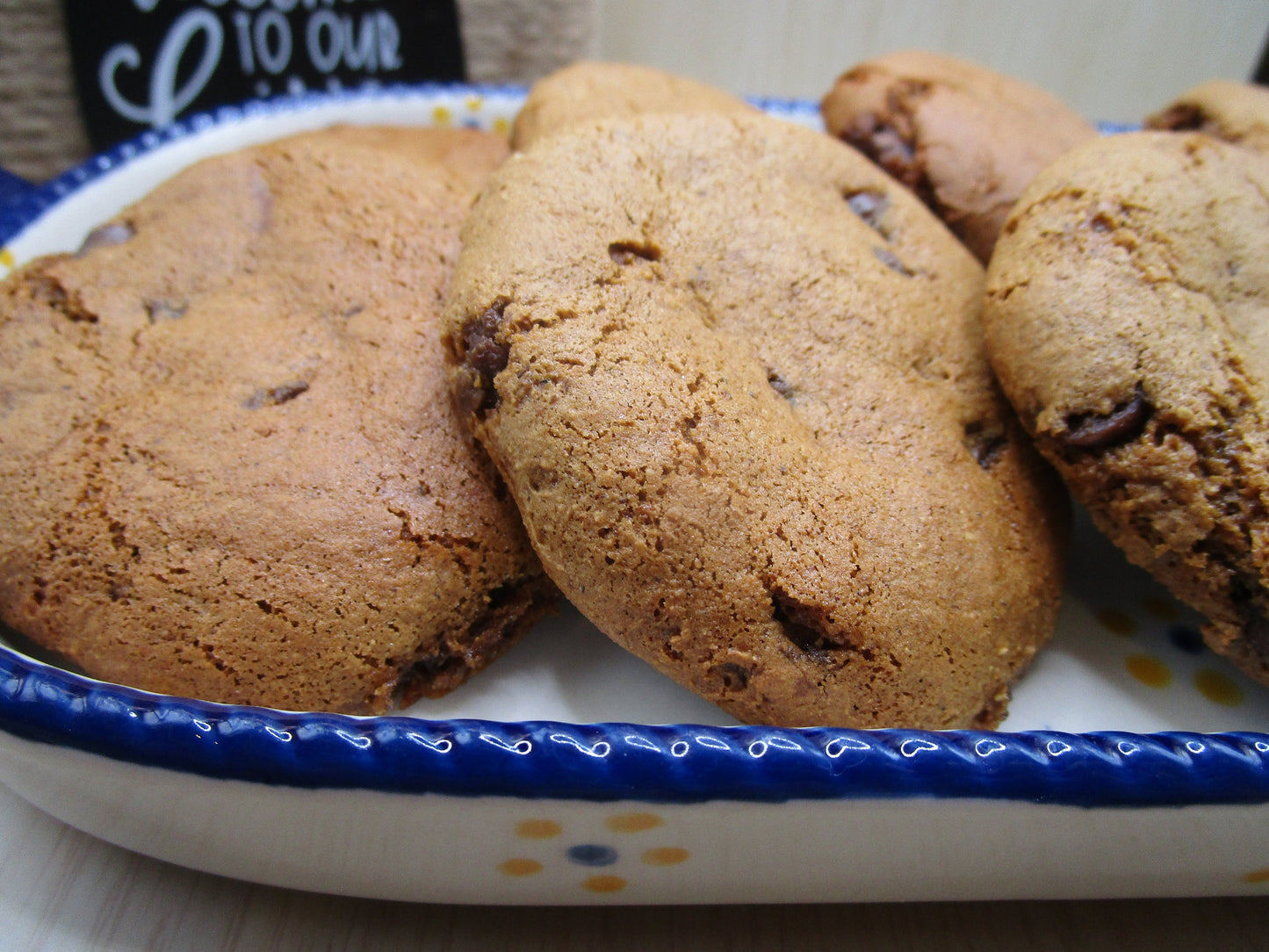 Galletas de Tigernut Carob Chip AIP Paleo - Sin Gluten y Sin Lácteos