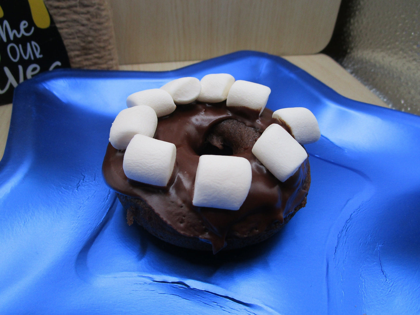 Beignet au chocolat S'mores - Végétalien et sans gluten