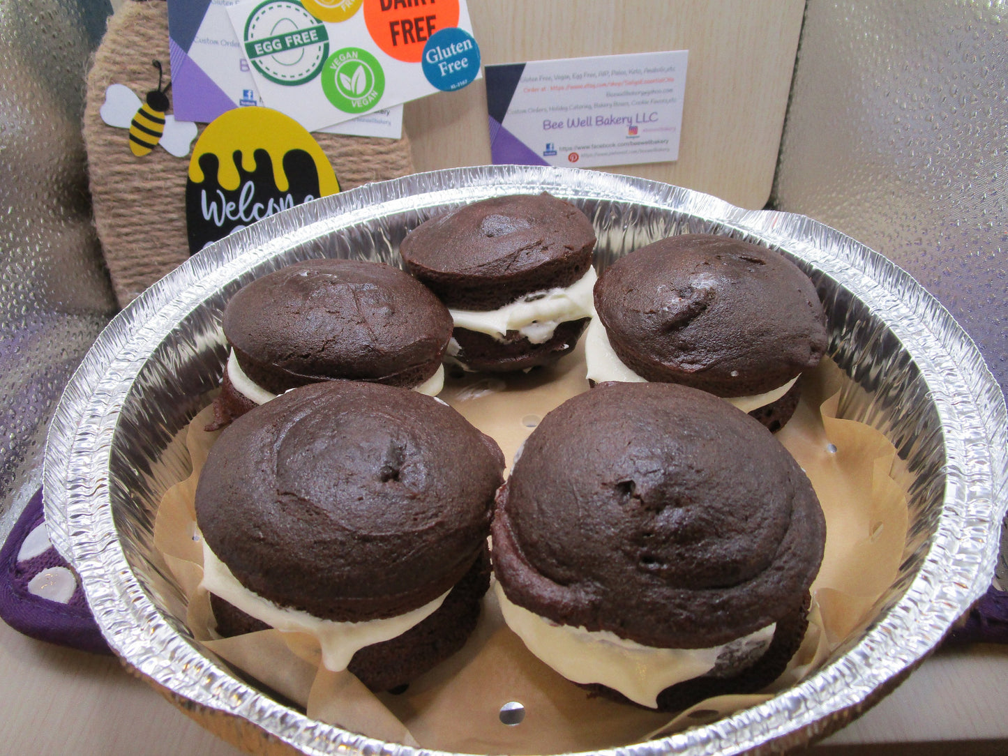 Pies Whoopie au Chocolat Sans Gluten - Délice Premium