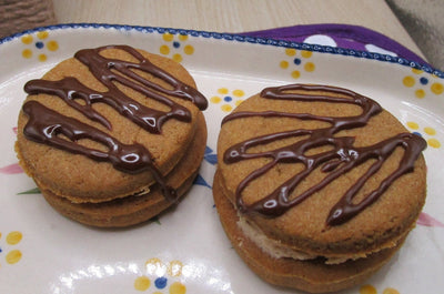 Sándwich de Galleta de Crema de Arce Sin Gluten - Vegano y Sin Lácteos