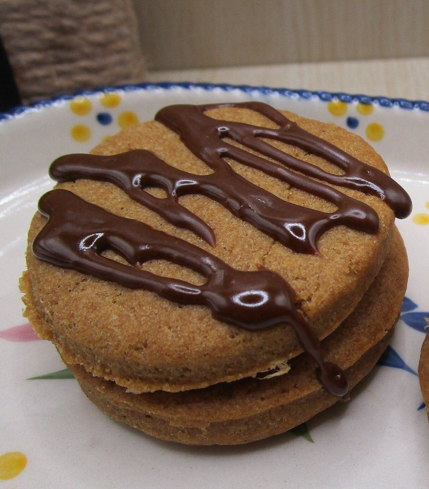 Sandwich de biscuits à la crème d'érable sans gluten - Végétalien et sans produits laitiers
