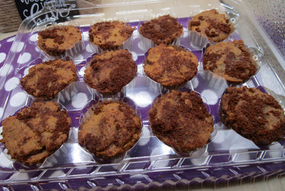 Mini Tazas de Streusel de Canela AIP Paleo - Sin Gluten y Veganas