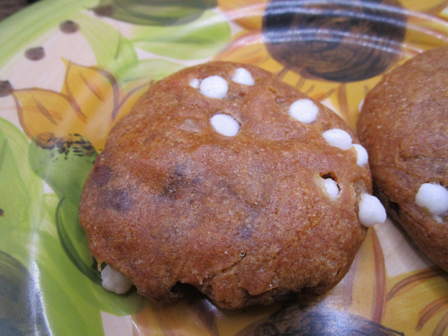Cookies aux pépites de chocolat blanc sans gluten de qualité supérieure