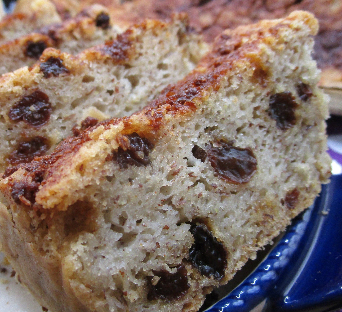Pan de Pasas y Canela Orgánico Sin Gluten - Vegano y Amigable con Alérgenos