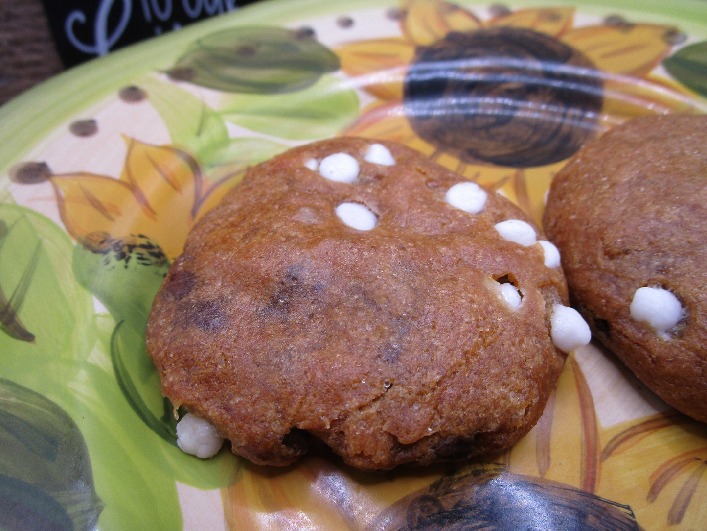 Cookies aux pépites de chocolat blanc sans gluten de qualité supérieure
