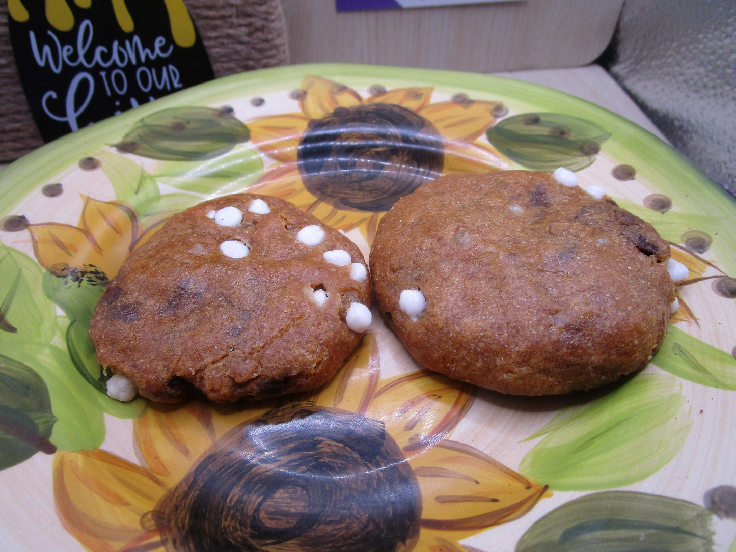 Cookies aux pépites de chocolat blanc sans gluten de qualité supérieure