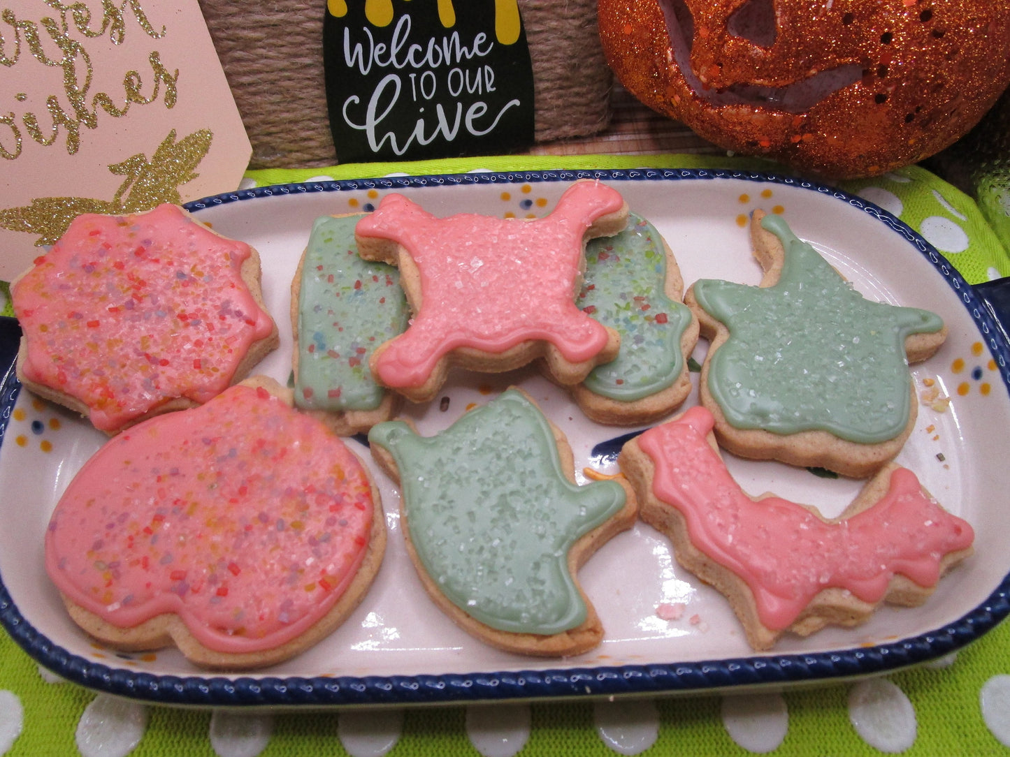 Biscuits Sucre d'Halloween - Treats Sans Gluten et Végans