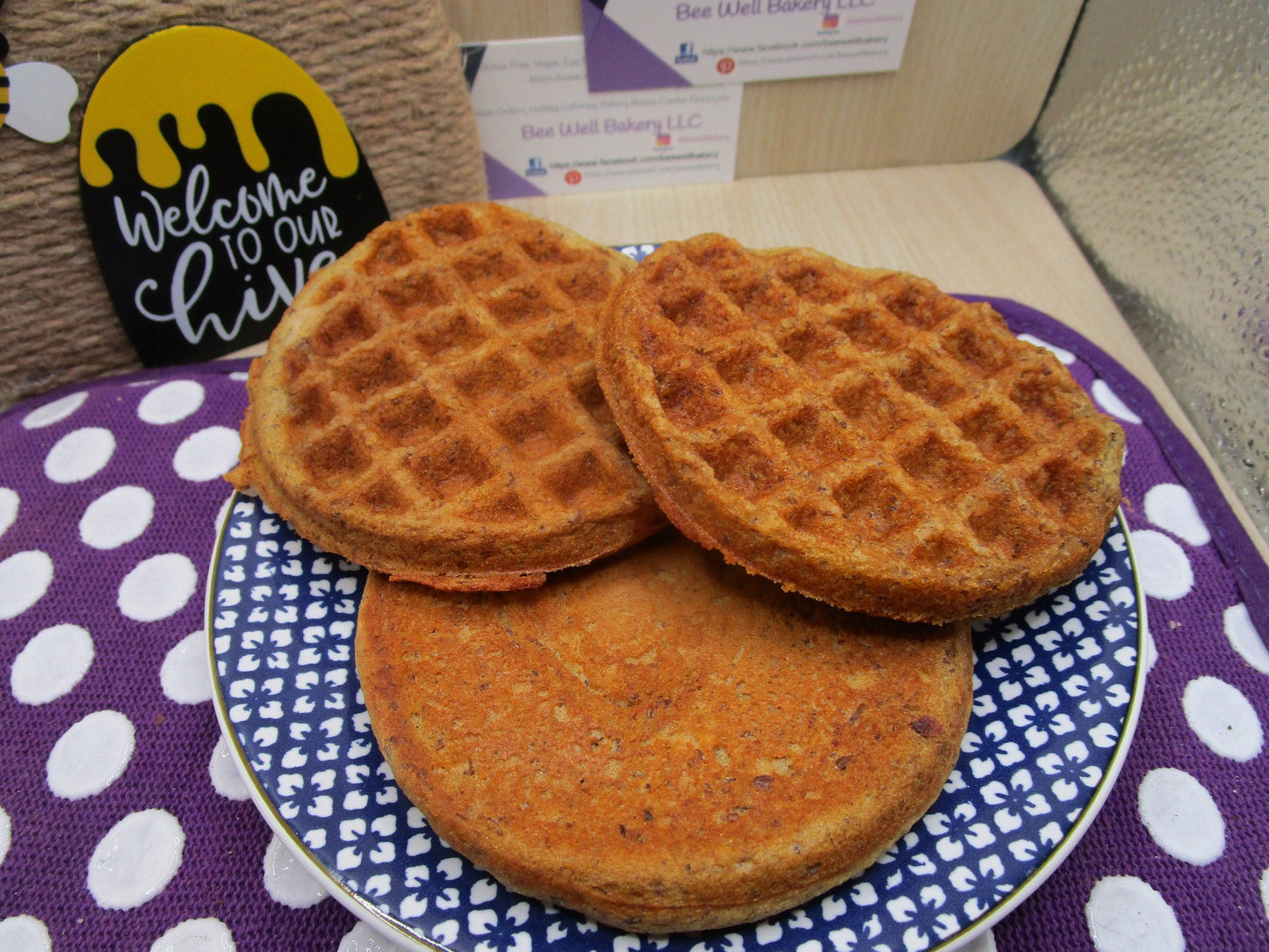 Mezcla para Panqueques y Waffles Sin Gluten - Vegana y Amigable con Alérgenos