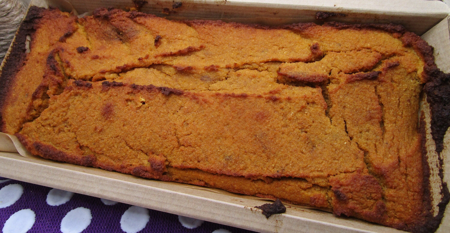 Pain à la citrouille biologique sans sucre - Sans gluten et végan