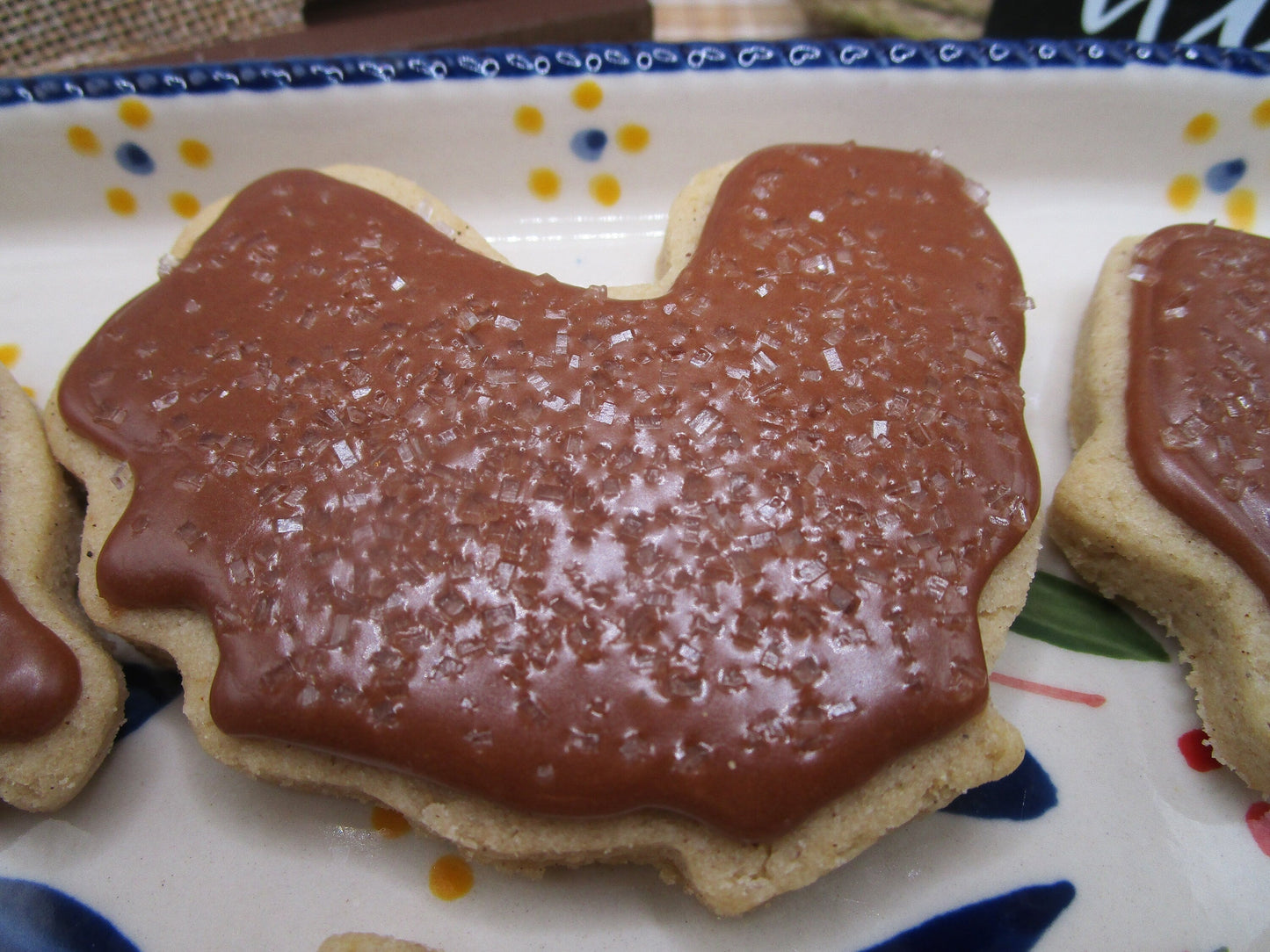 Gluten Free Thanksgiving Sugar Cookies - Vegan & Nut Free