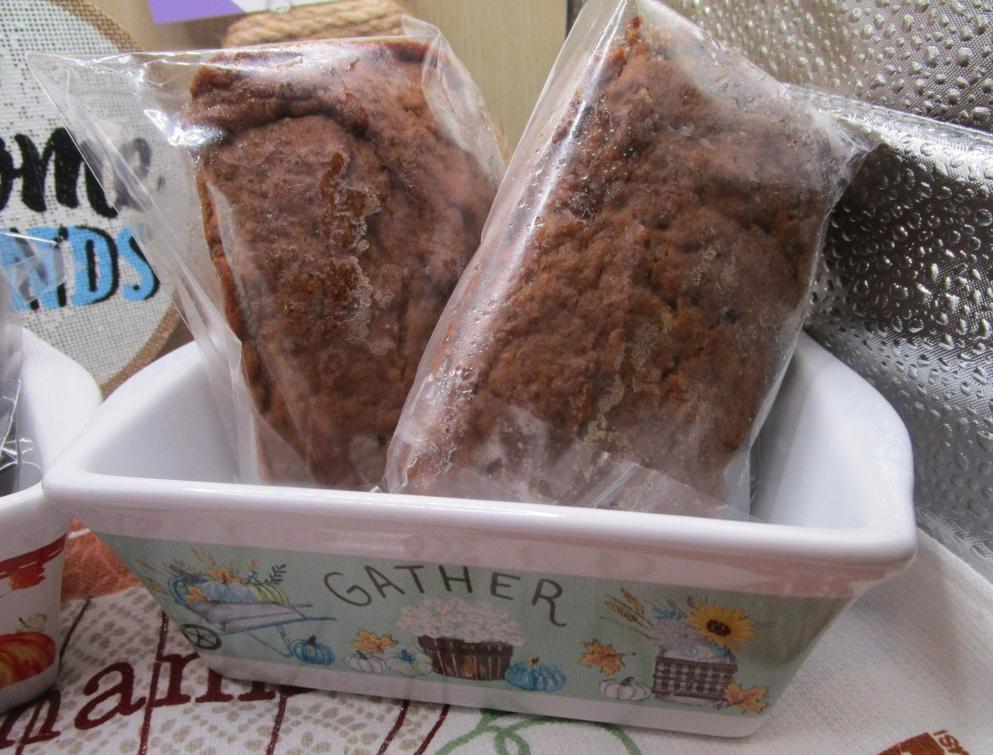 Ensemble Cadeau Mini Pain à la Banane - Sans Gluten et Végétalien