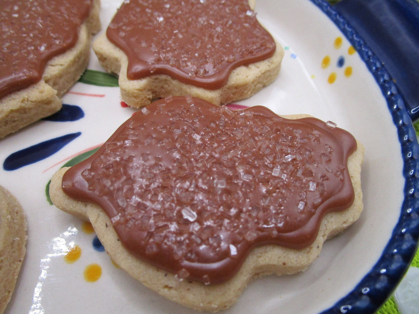 Gluten Free Thanksgiving Sugar Cookies - Vegan & Nut Free