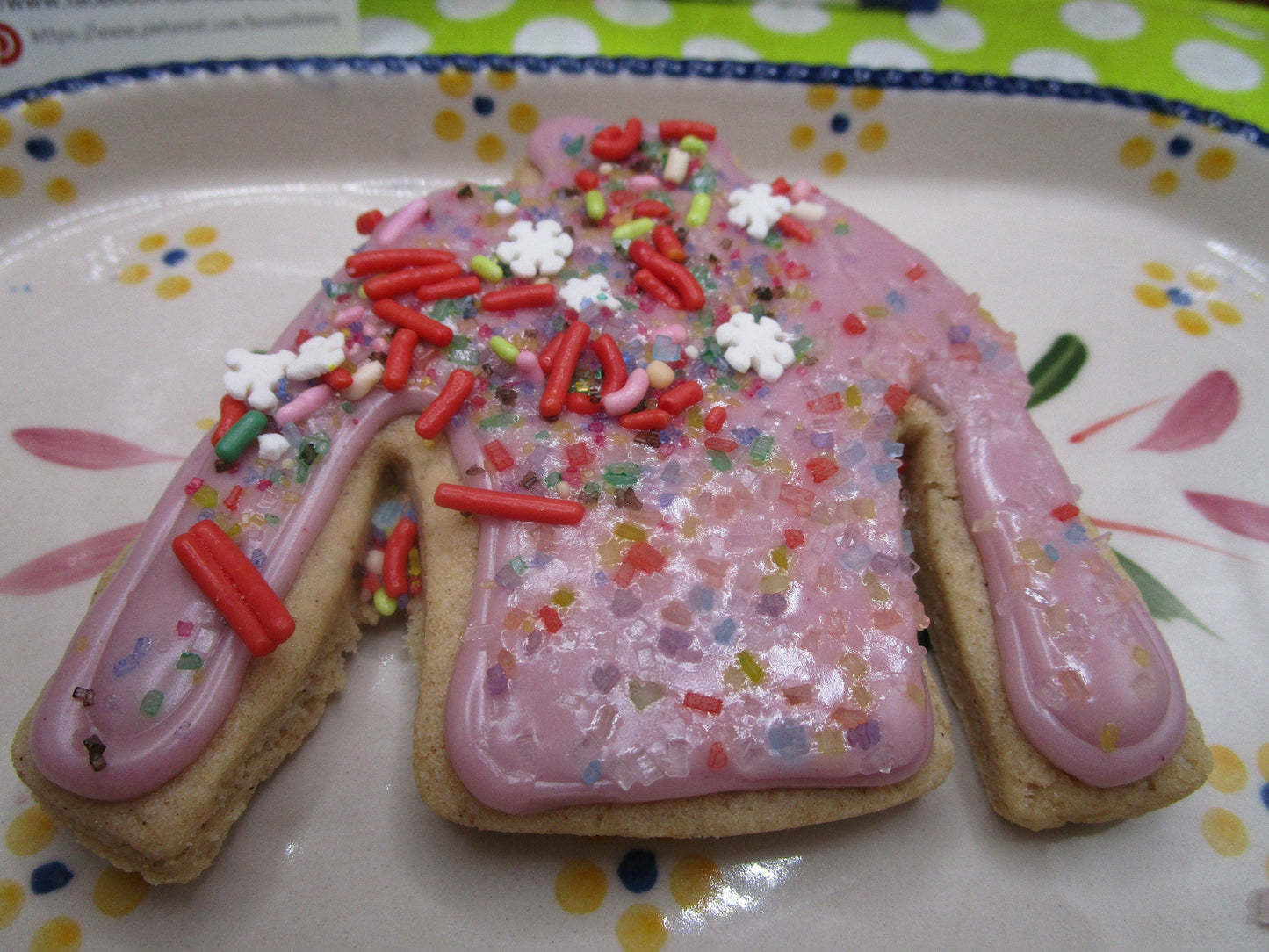 Galleta de Azúcar Suéter Feo - Sin Gluten y Vegana