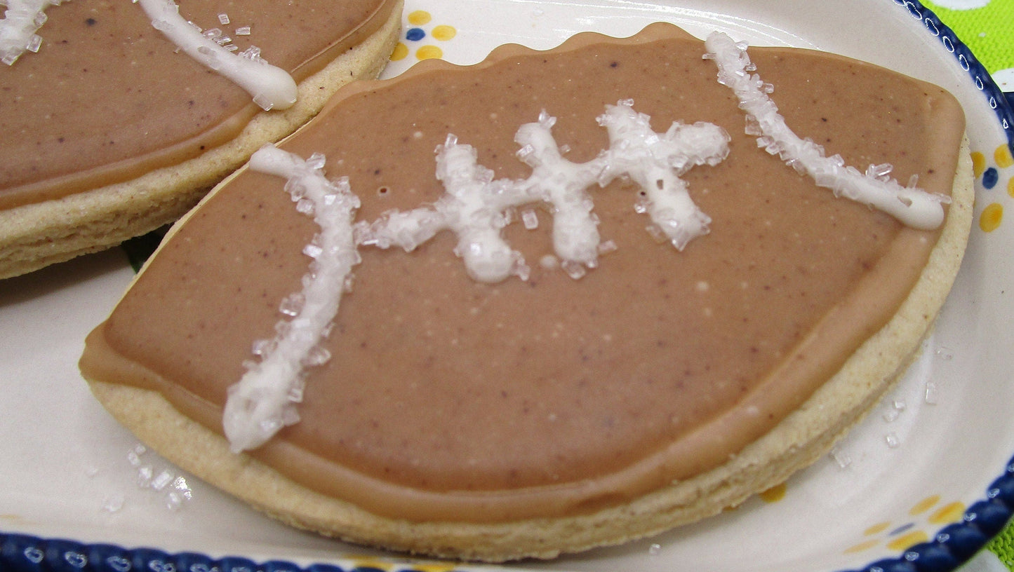 Galleta de Azúcar de Fútbol Sin Gluten - Delicias Sin Lácteos y Veganas