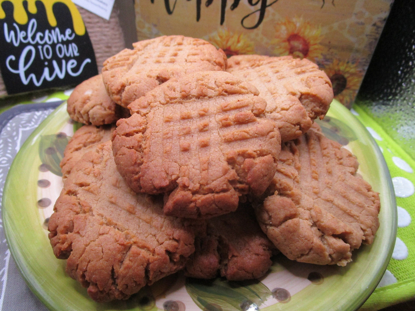 Galletas de Mantequilla de Cacahuate Orgánicas Sin Gluten