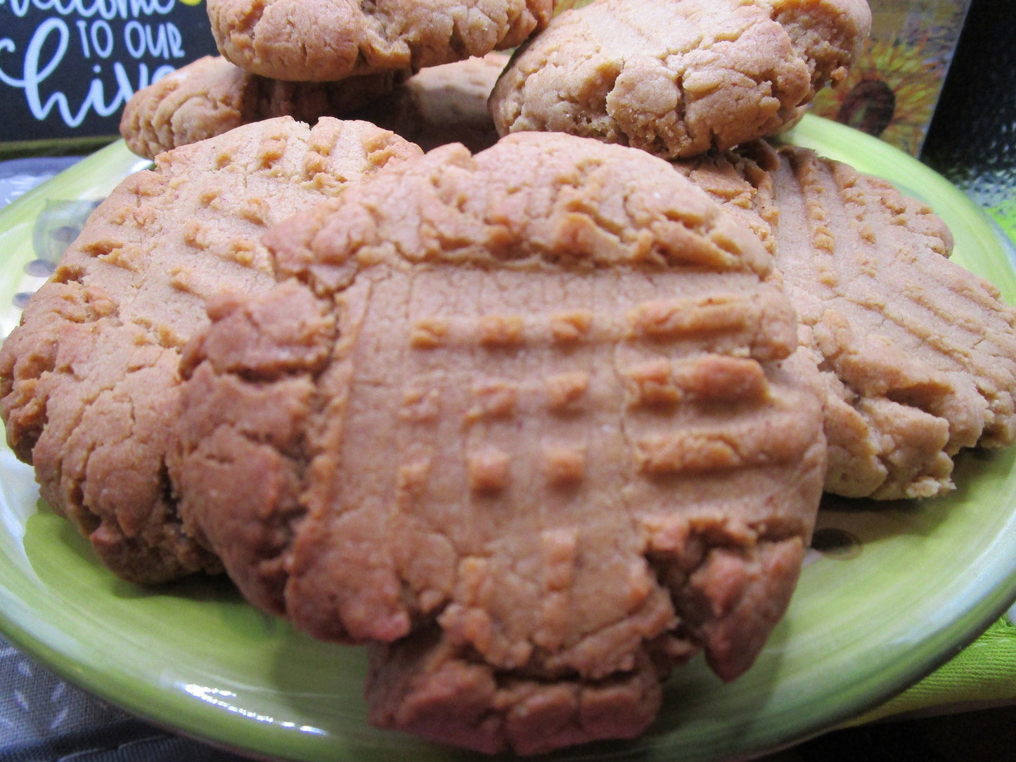Galletas de Mantequilla de Cacahuate Orgánicas Sin Gluten