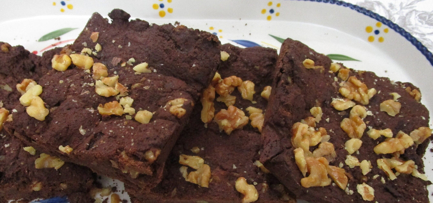 Brownies Gourmet Sin Azúcar - Vegano y Sin Gluten