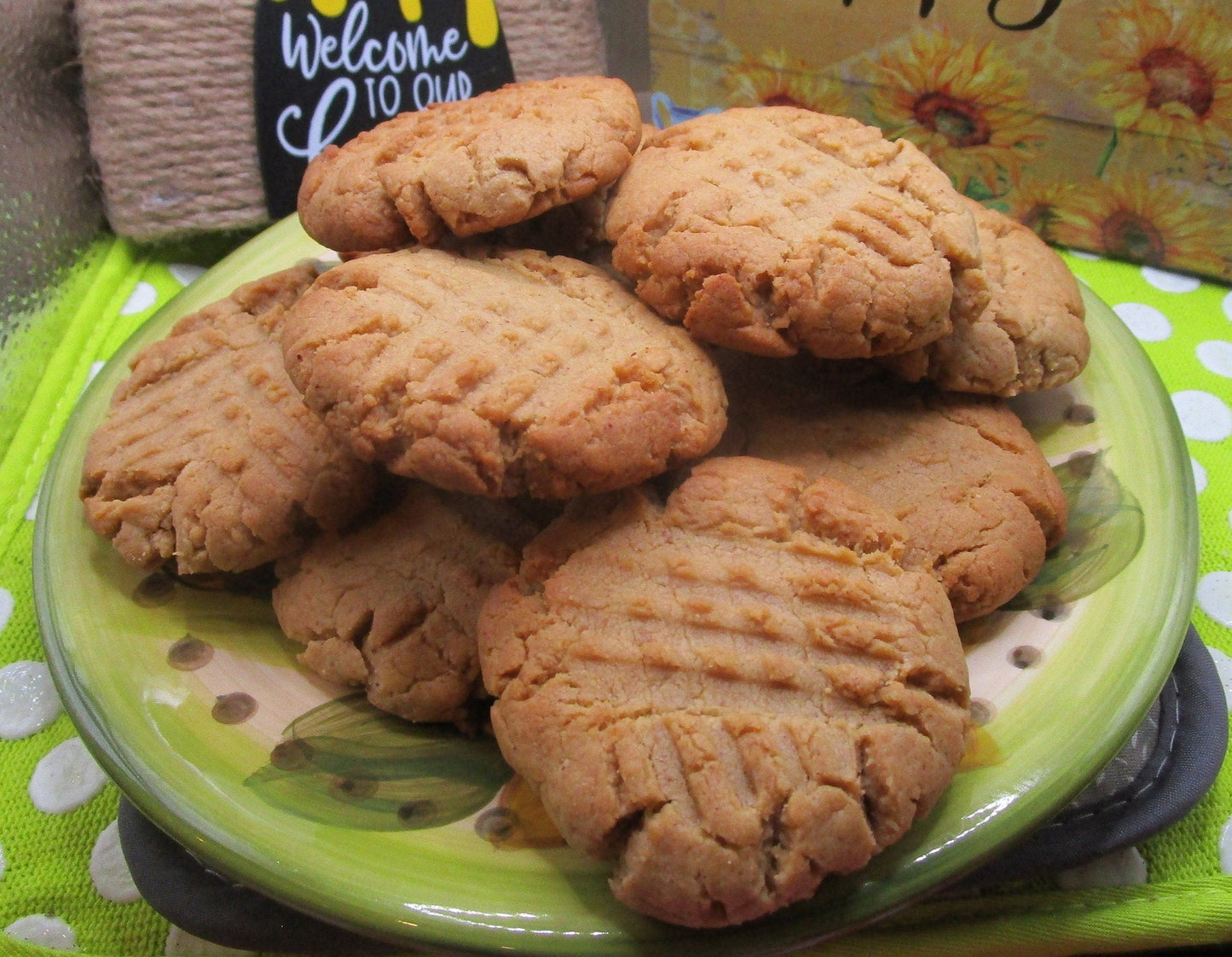 Galletas de Mantequilla de Cacahuate Orgánicas Sin Gluten
