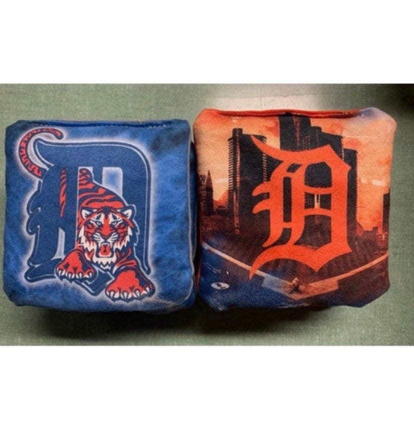 Premium Detroit-Themed Cornhole Boards for Ultimate Fun - Korvel