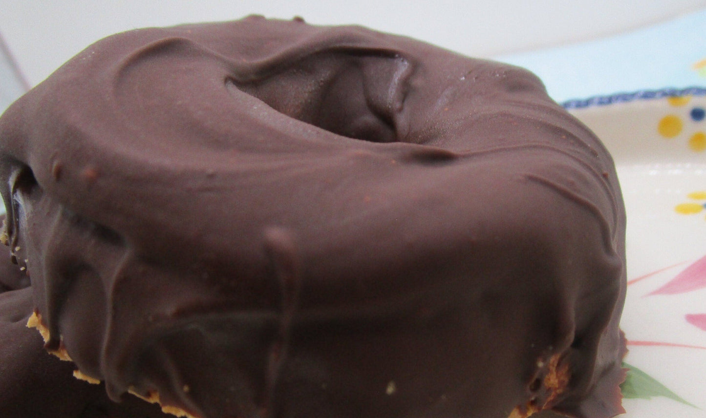 Donut au chocolat Keto - Sans gluten et végan