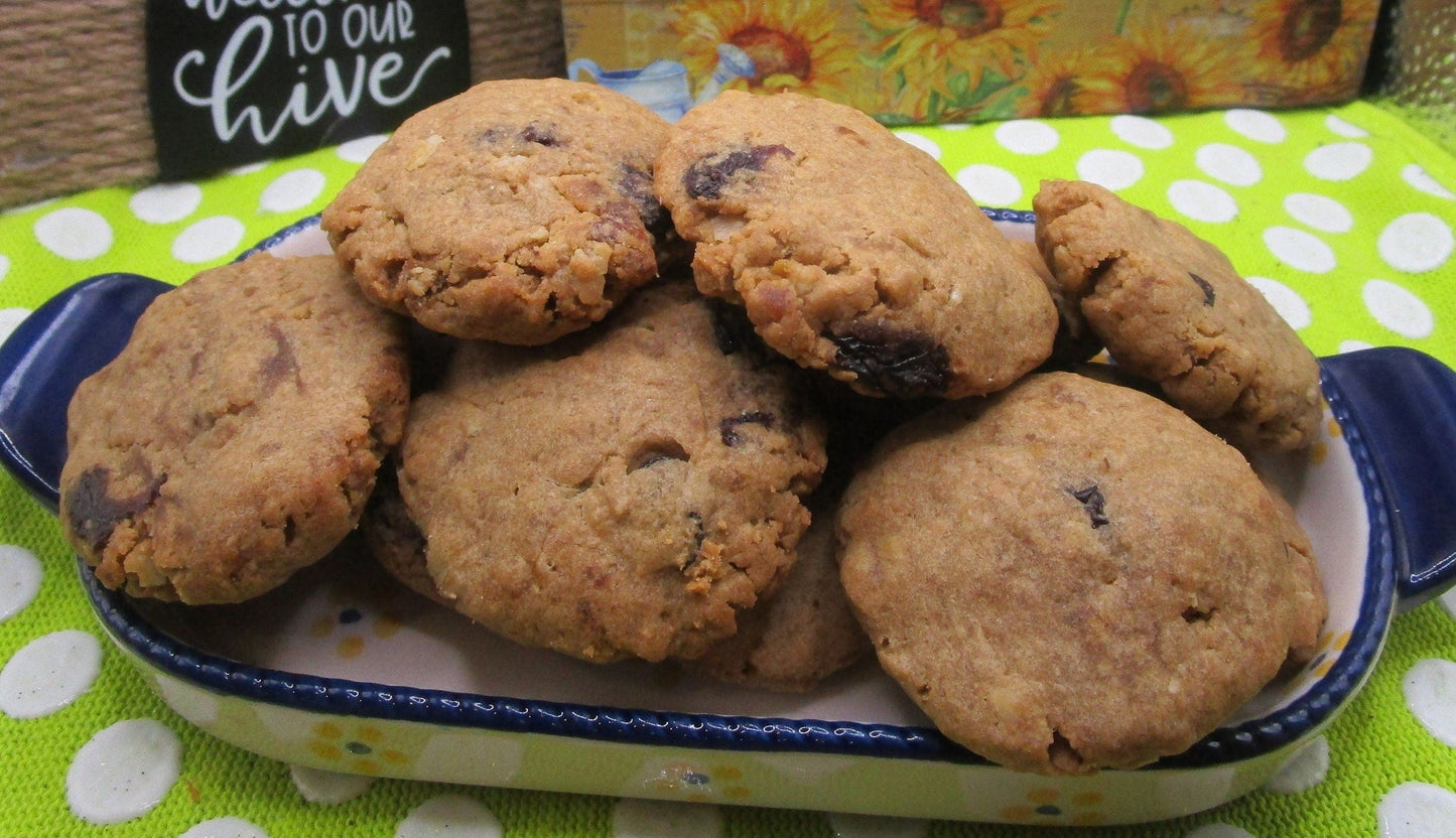 Galletas de Canela y Pasas Sin Gluten - Snack Vegano de Proteína