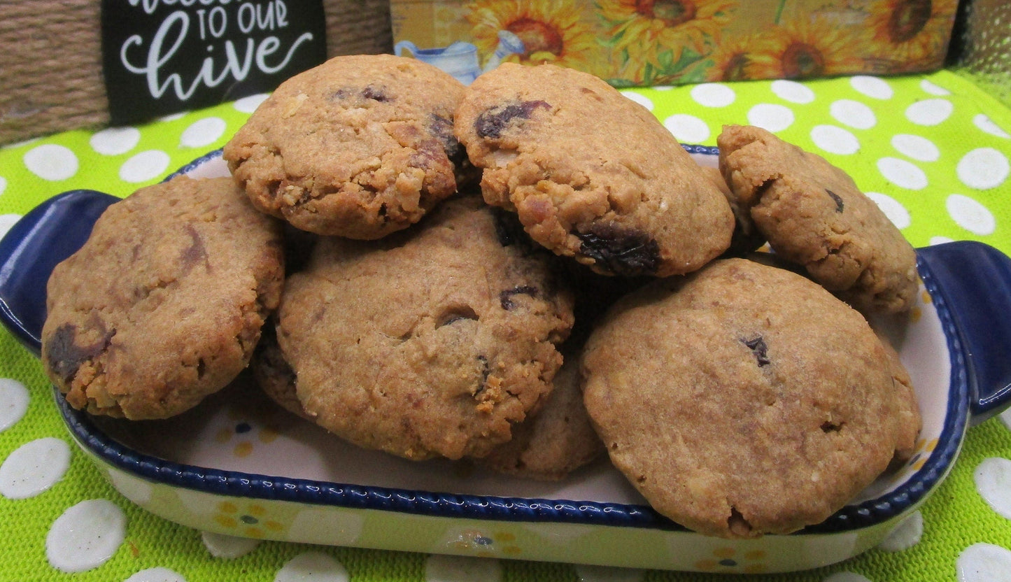 Biscuits à la cannelle et aux raisins sans gluten - Snack protéiné végan