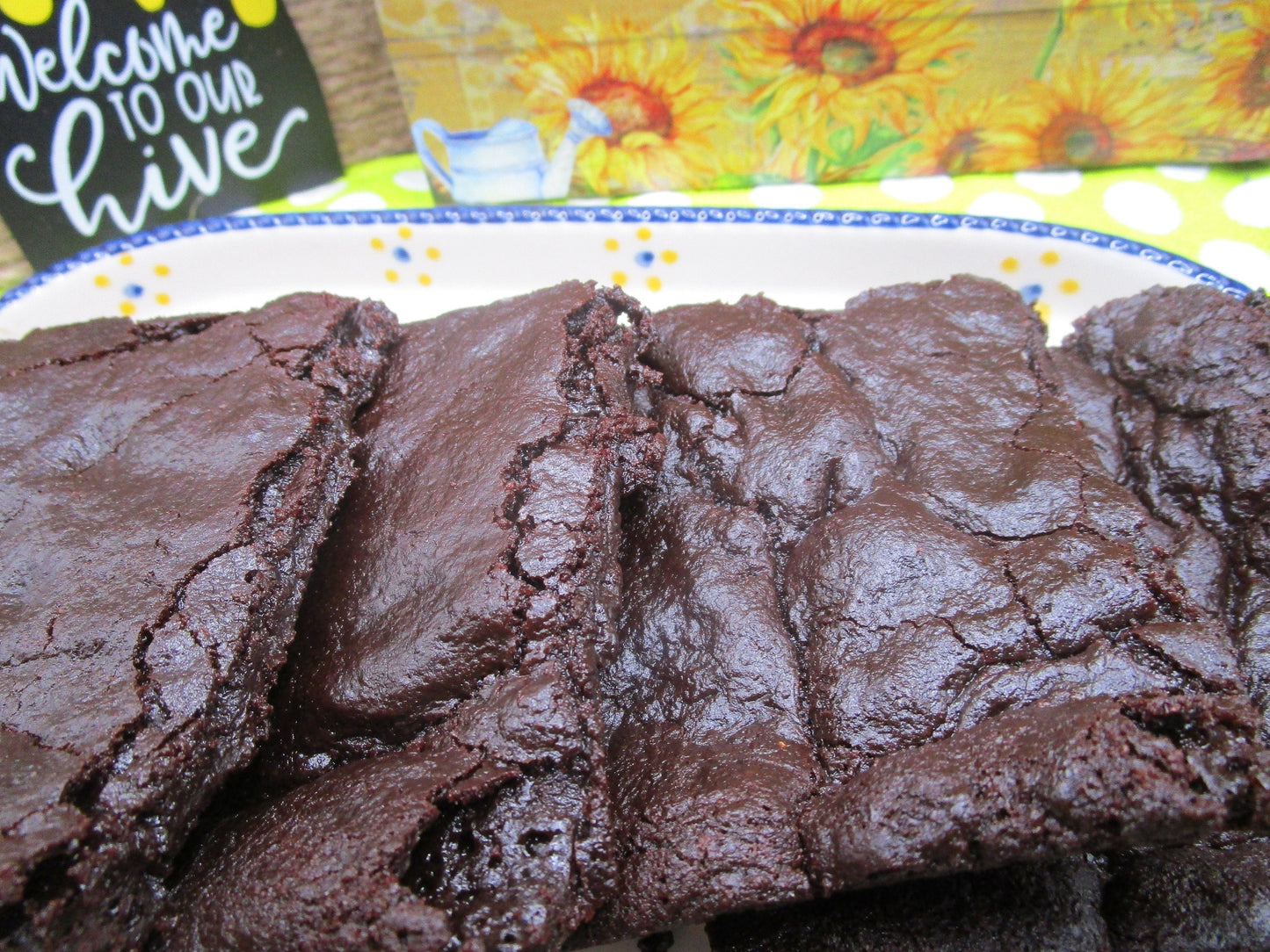 Brownies décadents au chocolat noir sans gluten - Végétalien et sans allergènes