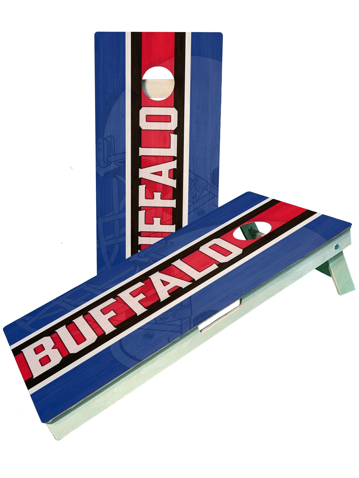 Premium Buffalo Football Team Cornhole Boards - Ultimate Game Experience - Korvel