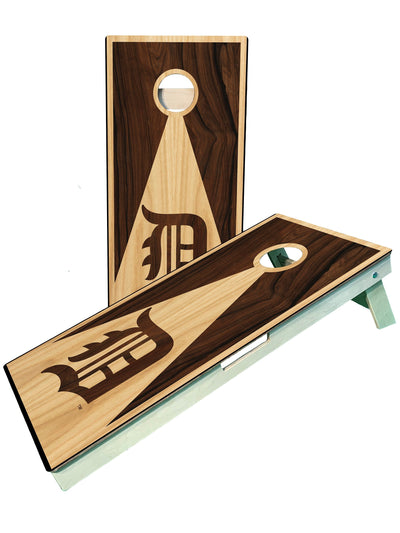 Premium Detroit-Themed Cornhole Boards for Ultimate Fun - Korvel