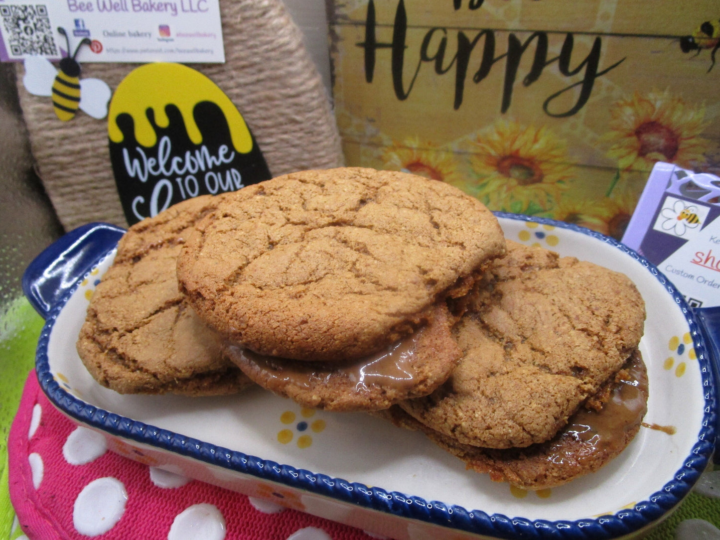 Sándwich de Galleta de Mantequilla de Tigernut con Canela - Sin Gluten y Vegano