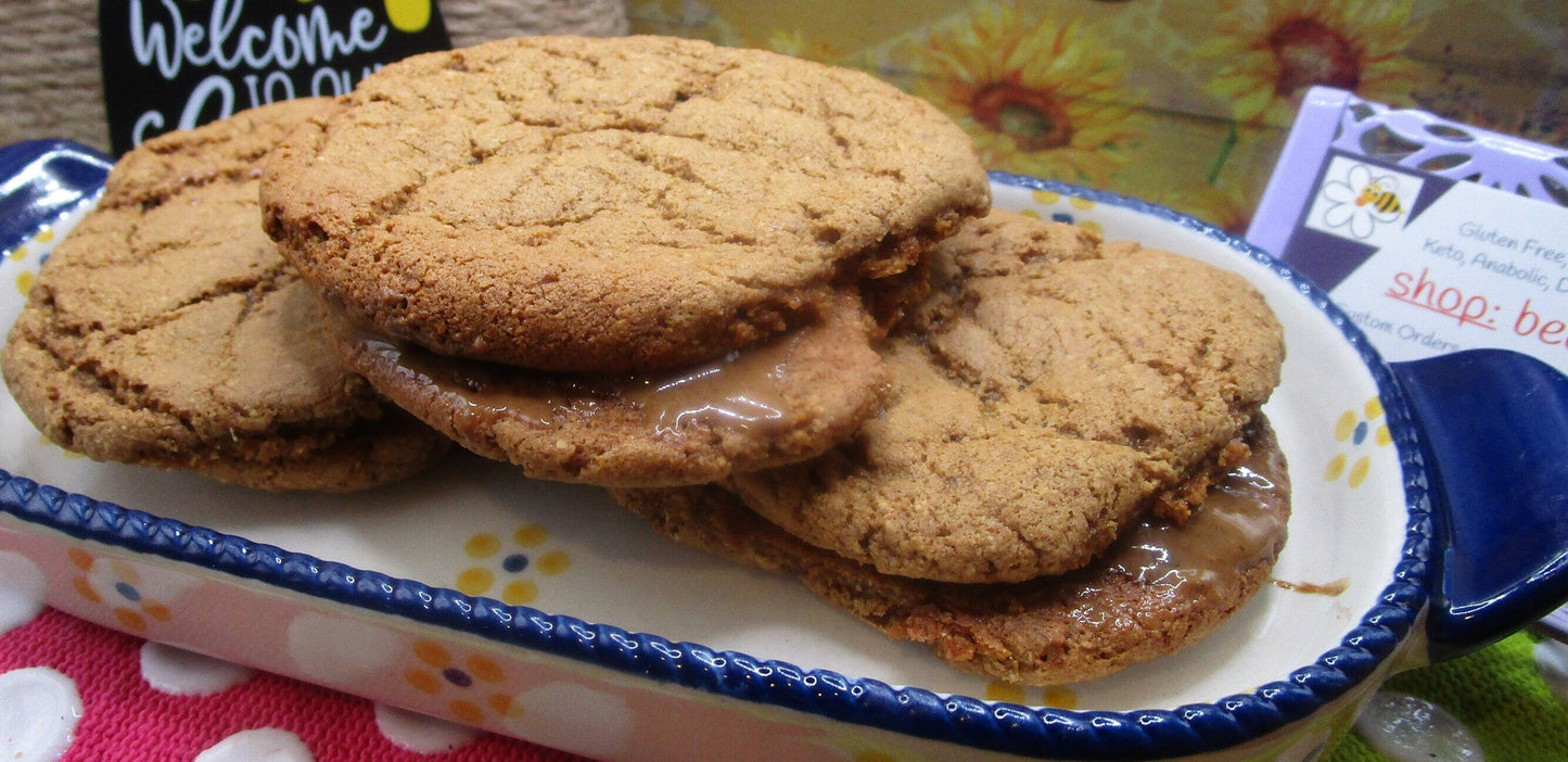 Sándwich de Galleta de Mantequilla de Tigernut con Canela - Sin Gluten y Vegano