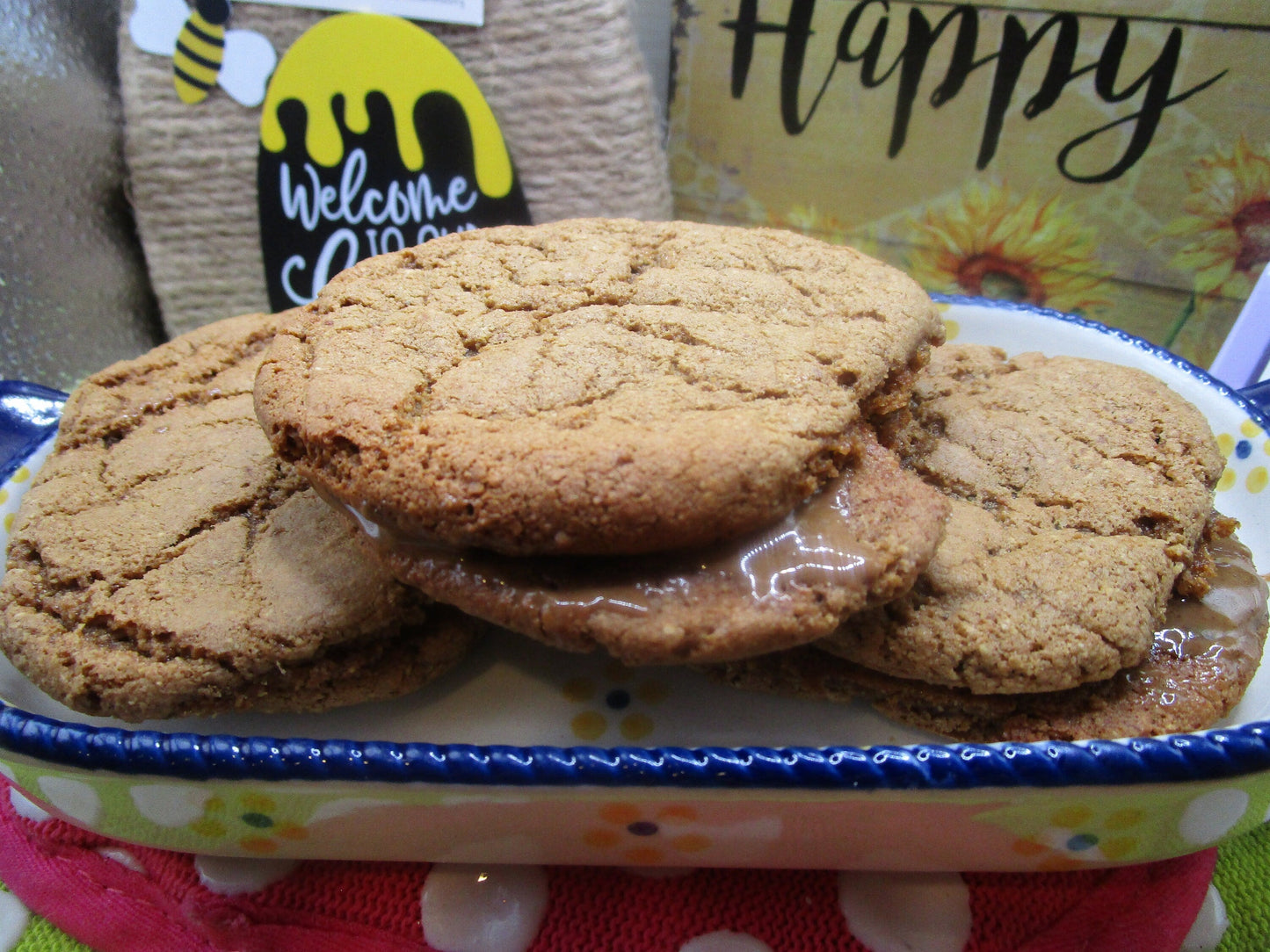 Sándwich de Galleta de Mantequilla de Tigernut con Canela - Sin Gluten y Vegano